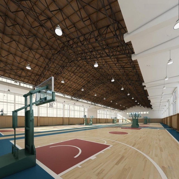 篮球场3D模型